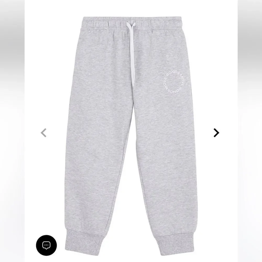 Bonds Kids‎ Move Terry Pullover & Sweatpants Grey Size 4 Nwt